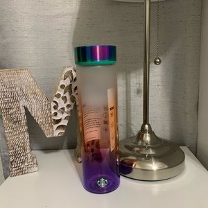 Starbucks Ombre Glass Bottle